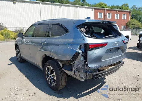 2021 Toyota Highlander Xle from USA, damaged, VIN 5TDGZRBH9MS074757